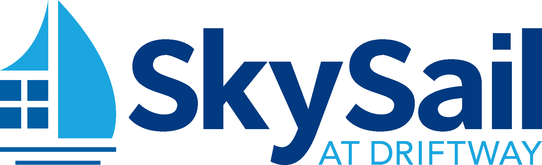 the logo for skis at driftway